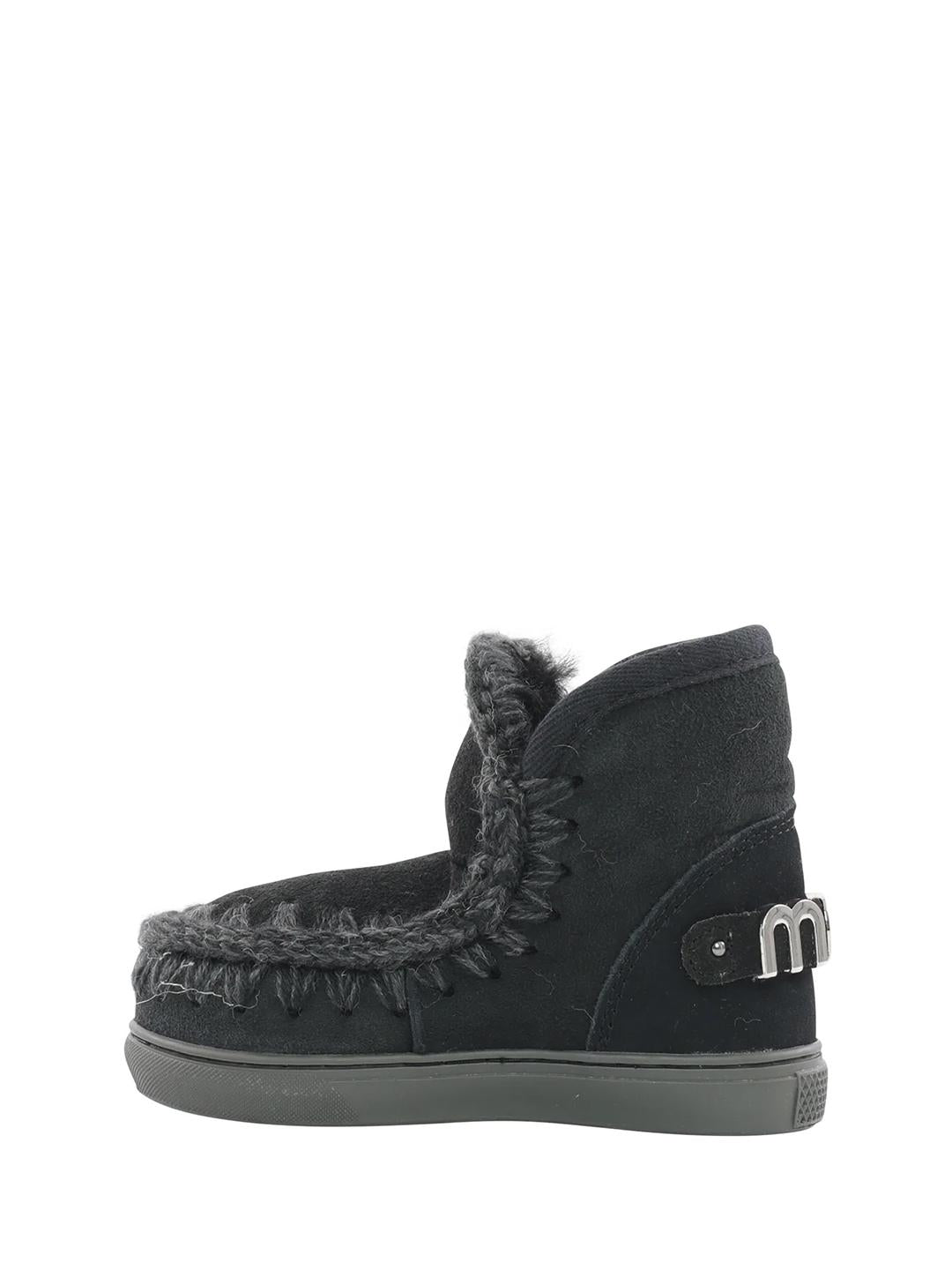 Mou Eskimo kid stivali kids nero basso FK111015A NERO MOU