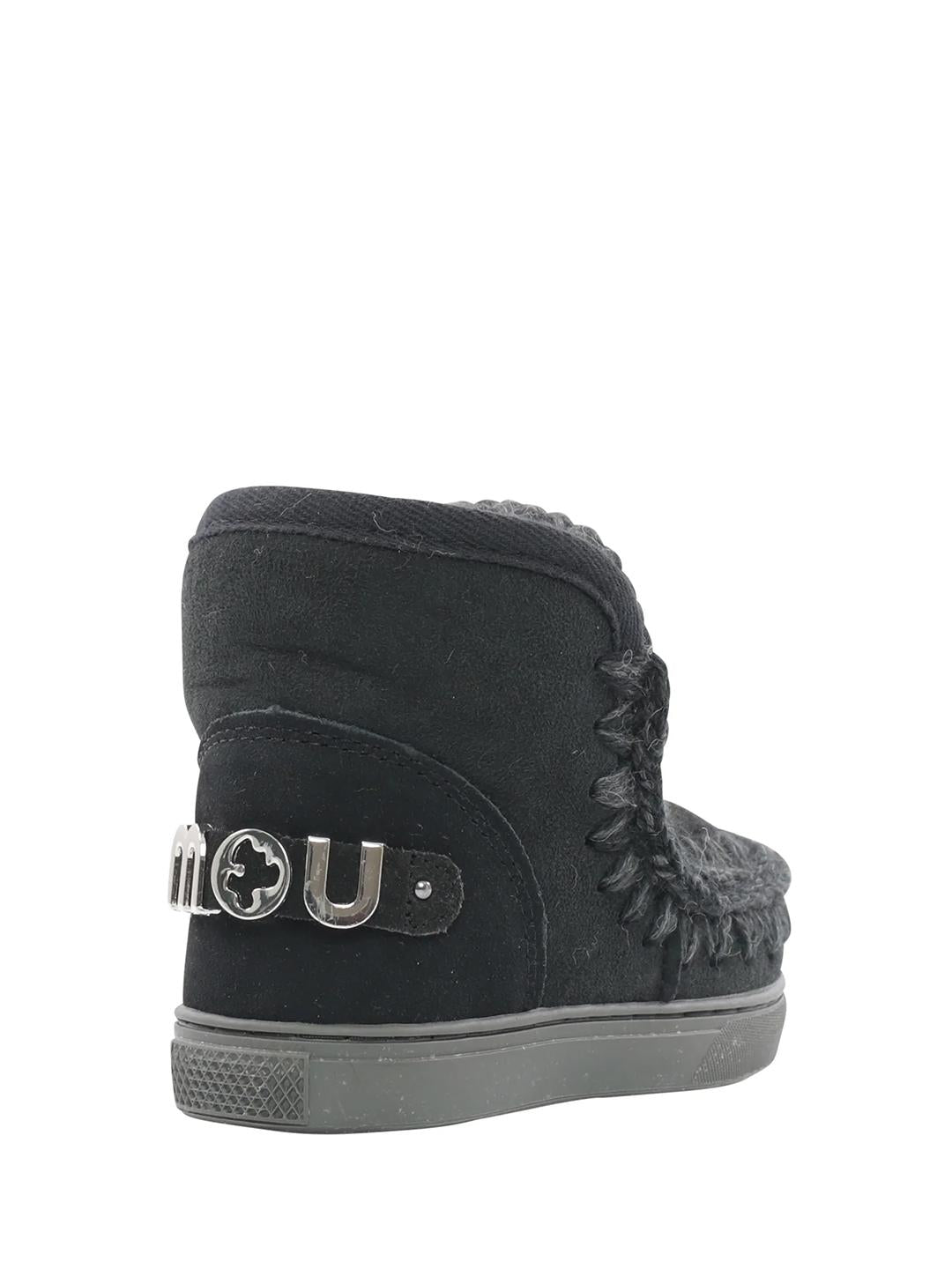 Mou Eskimo kid stivali kids nero basso FK111015A NERO MOU