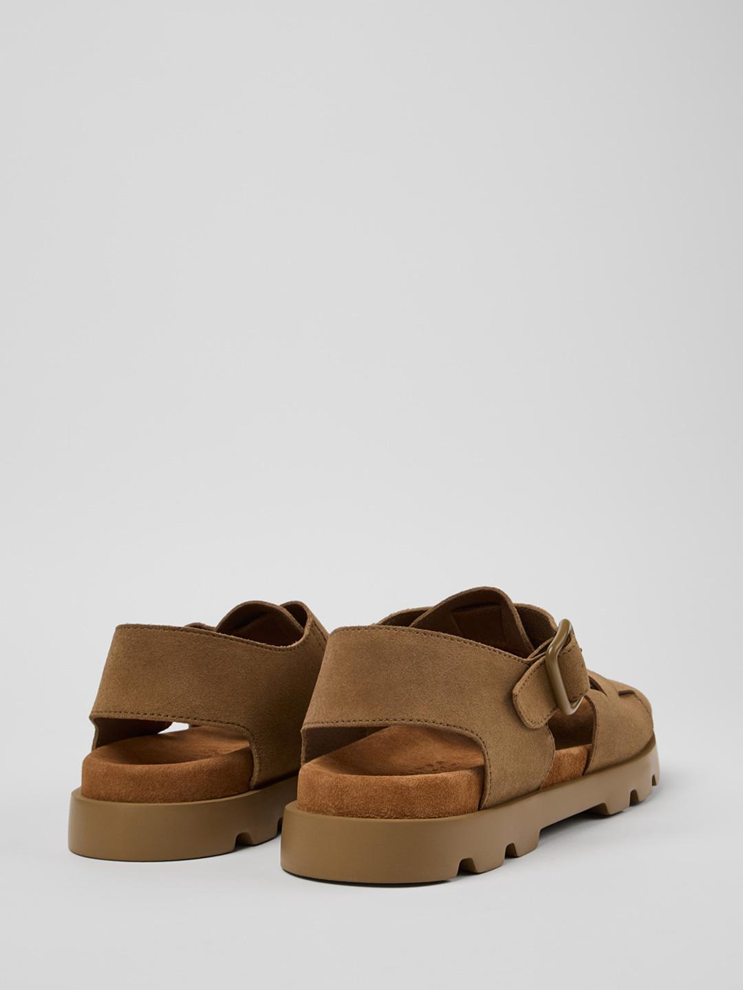 Camper Brutus Sandal sandali beige con fibbia regolabile K100778-007 BEIGE CAMPER