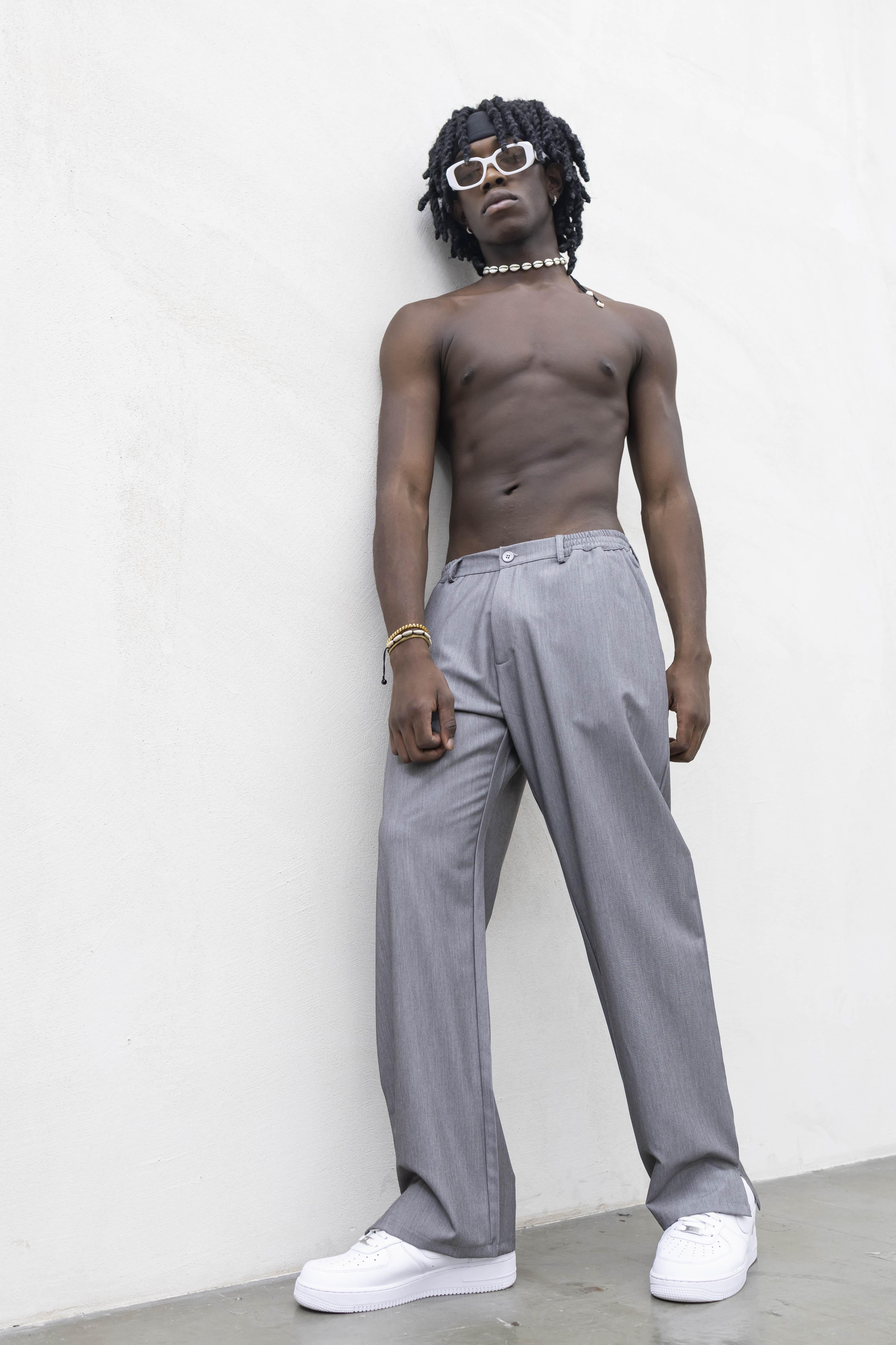 Tokyo pantaloni grigio simply con spacchetti TKO003 GRIGIO TOKYO