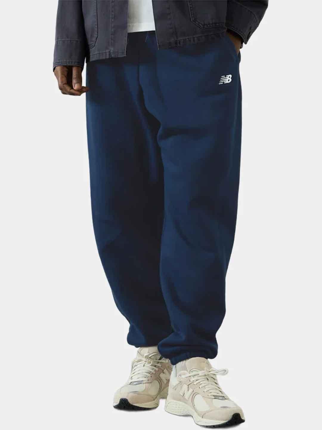 New Balance pantaloni blu MP41503NNY BLU NEW BALANCE