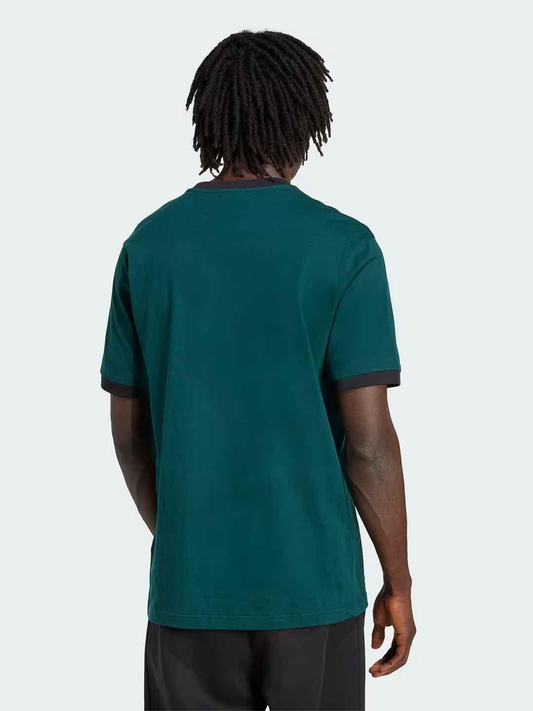 Adidas t-shirt verde con logo nero JX1513 VERDE ADIDAS