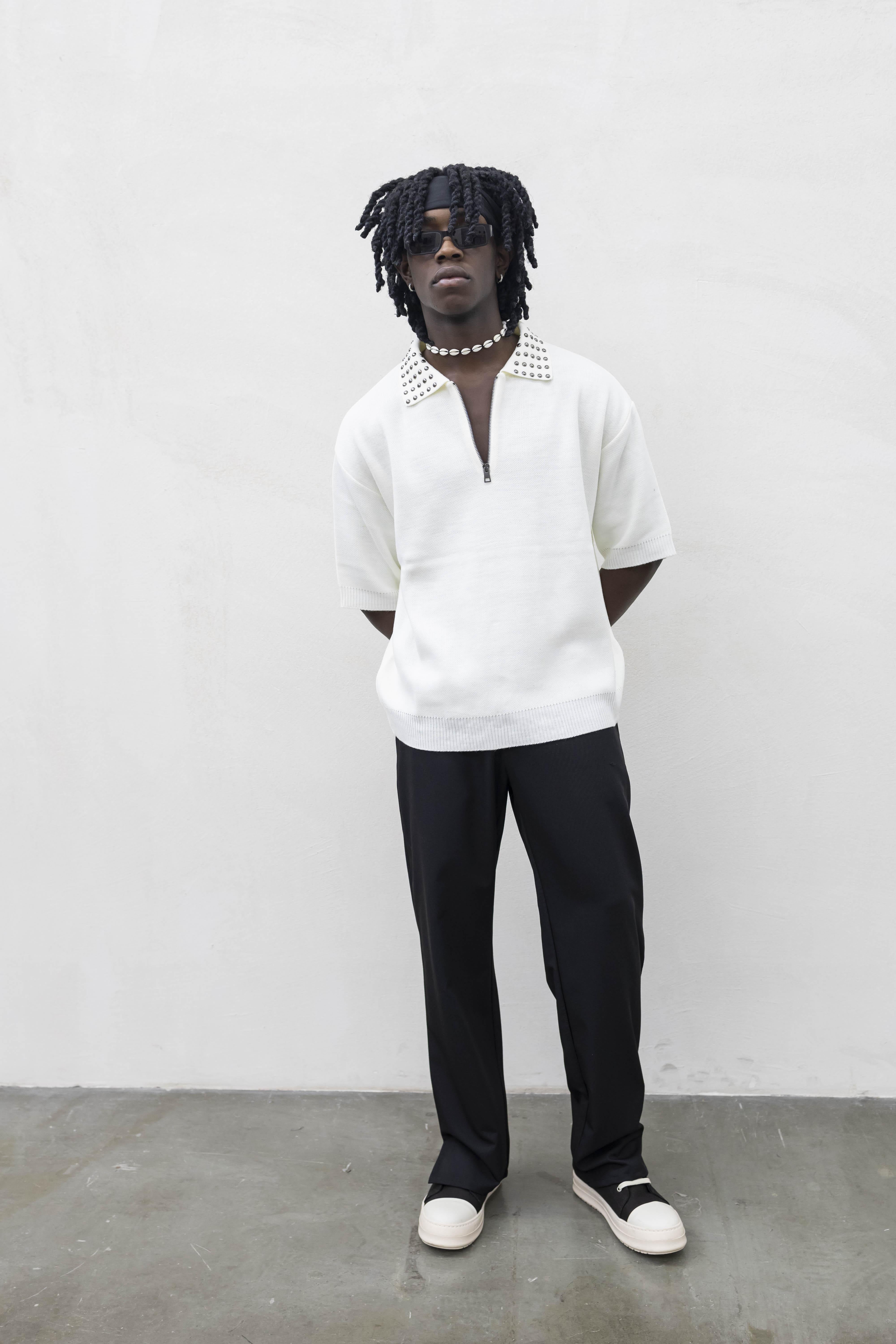 Tokyo pantaloni nero simply con spacchetti TKO003 NERO TOKYO