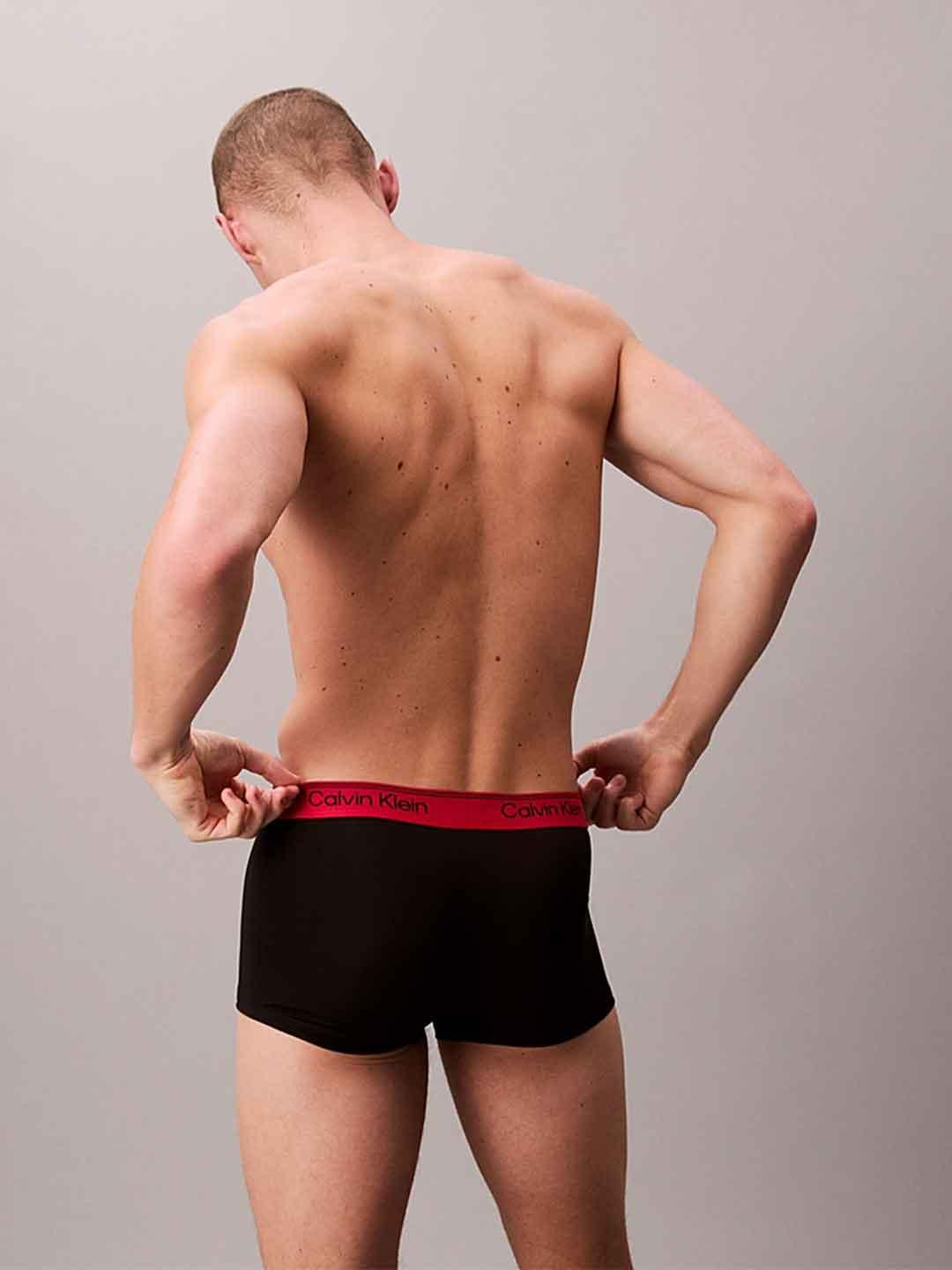 Calvin Klein slip rosso set da 3 pezzi LV00NB4409-0AZ ROSSO CALVIN KLEIN