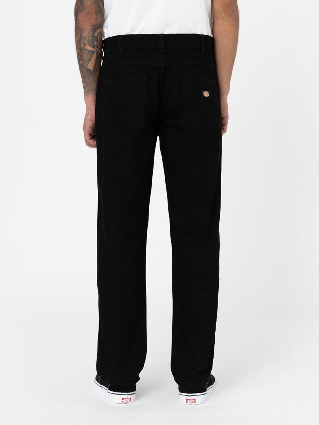 Dickies Thomasville pantaloni nero in denim DK0A4XYR NERO DICKIES