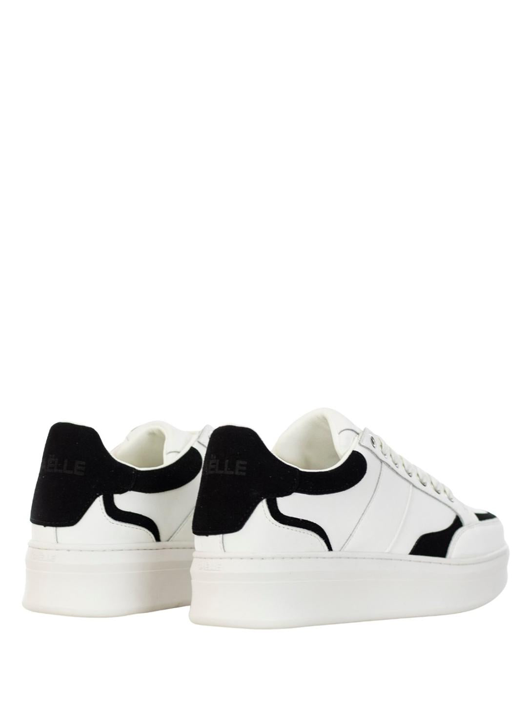 Gaelle sneakers bianco e nero GACAM00013N BIANCO GAELLE