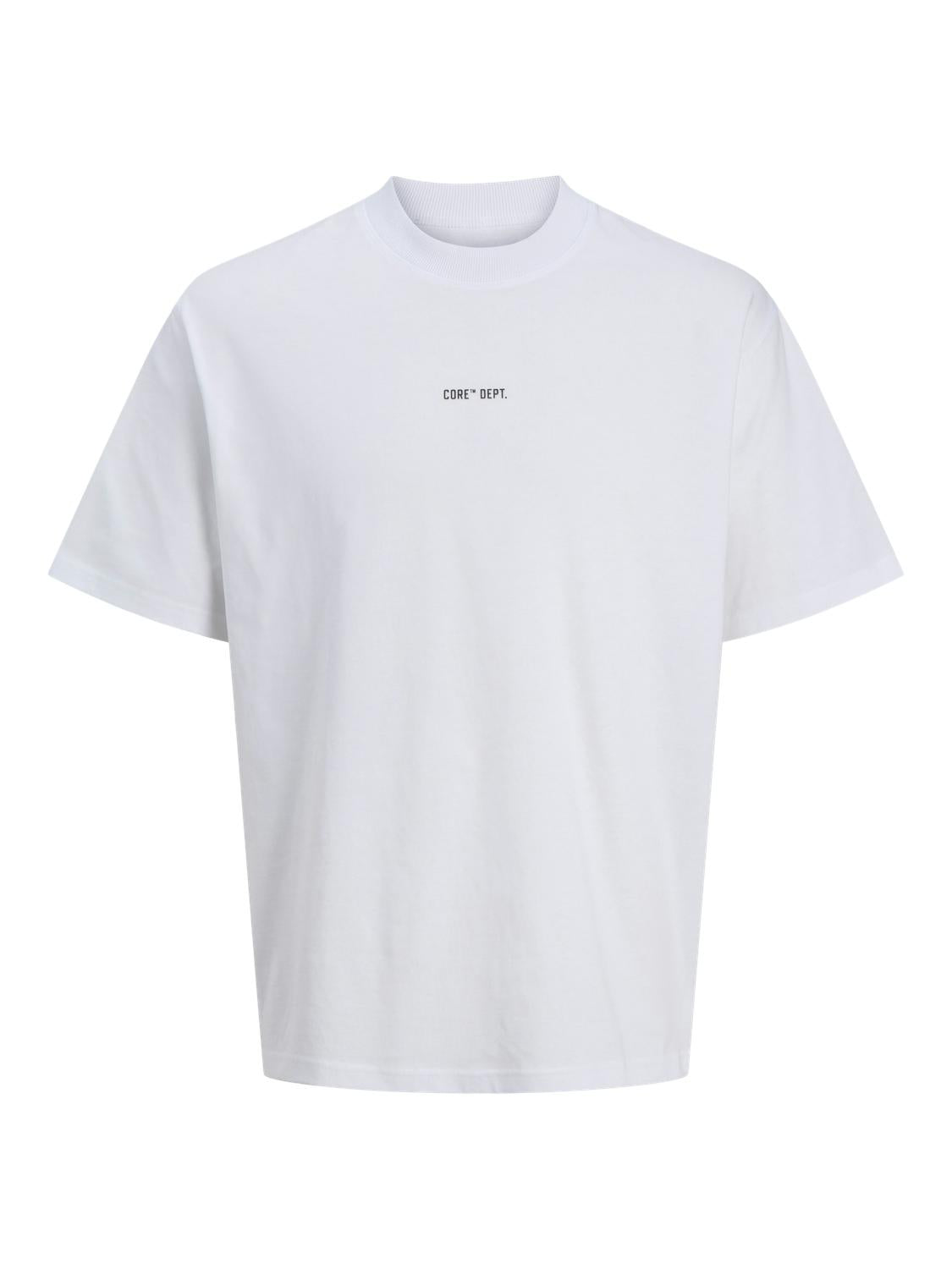 Jack & Jones t-shirt bianco con grafica sul retro 12273287 BIANCO JACK & JONES