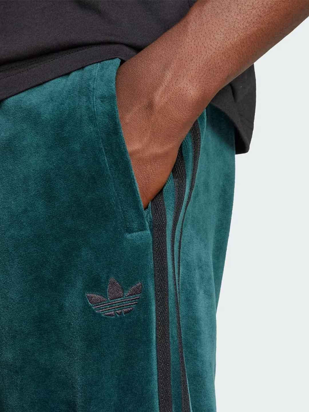 Adidas Adicolor pantalone verde in ciniglia JX1551 VERDE ADIDAS