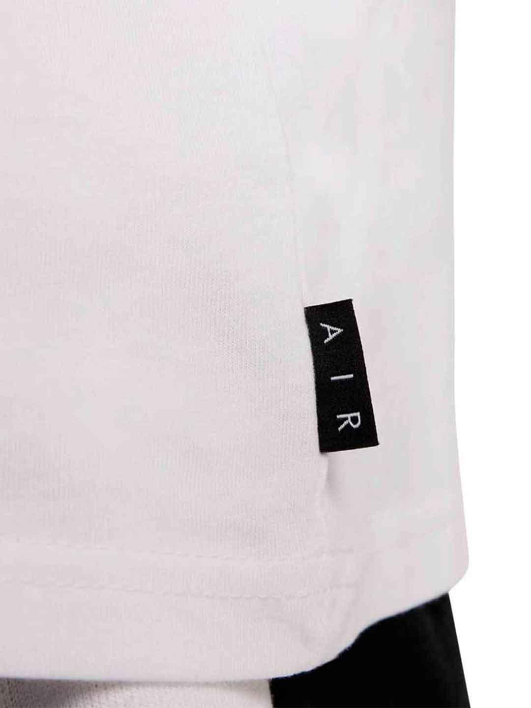 Nike t-shirt bianco Air HJ0578-100 BIANCO NIKE