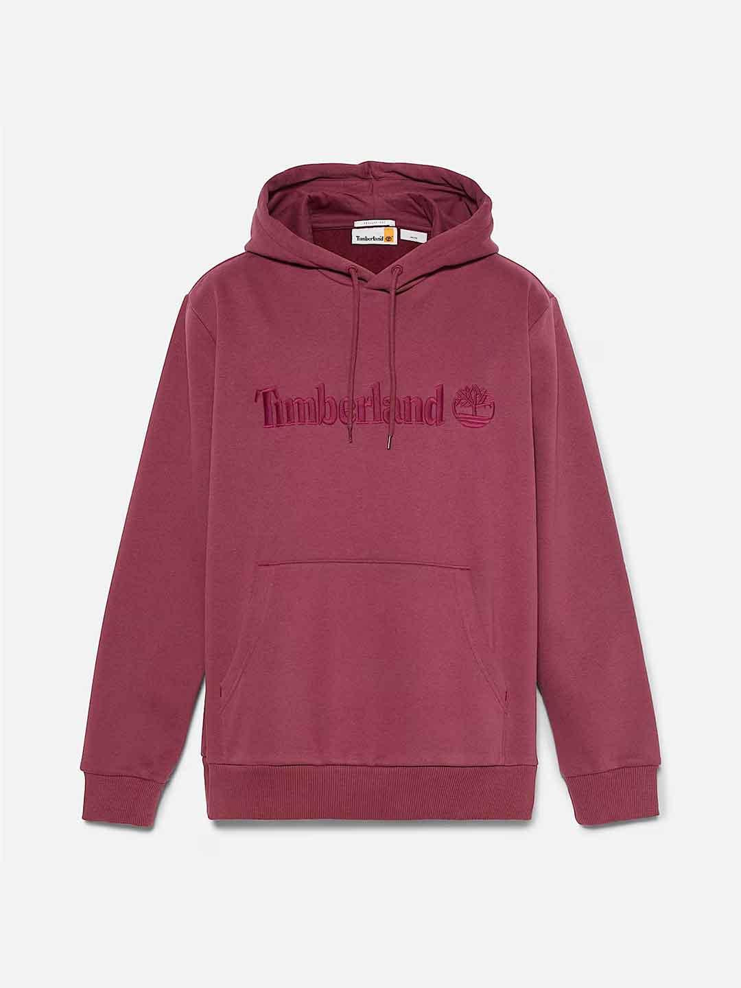 Timberland Hampton felpa bordeaux con cappuccio TB0A6VFJ BORDEAUX TIMBERLAND