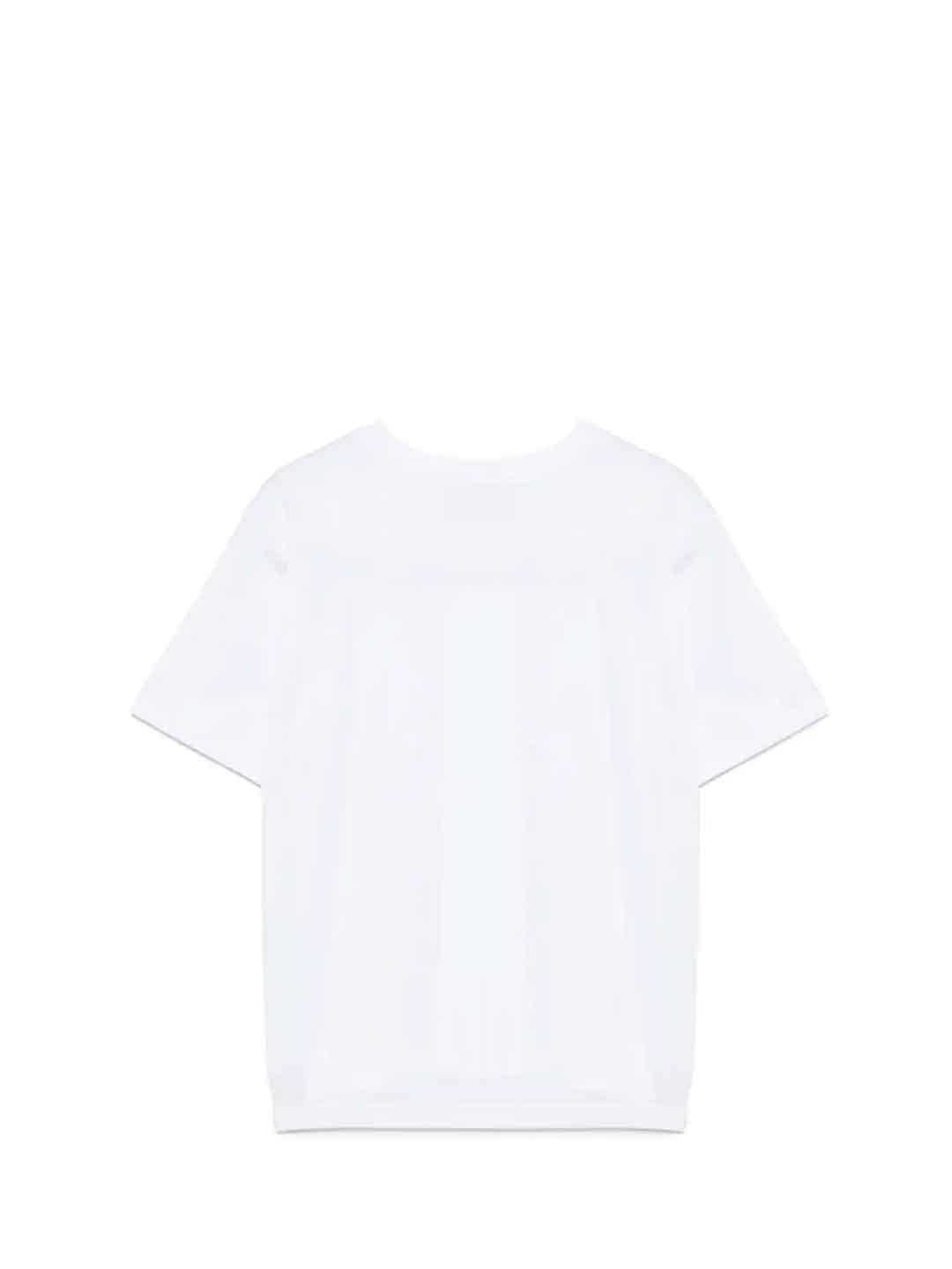 Yes London t-shirt kids bianco con taschino JR2137 BIANCO YES LONDON