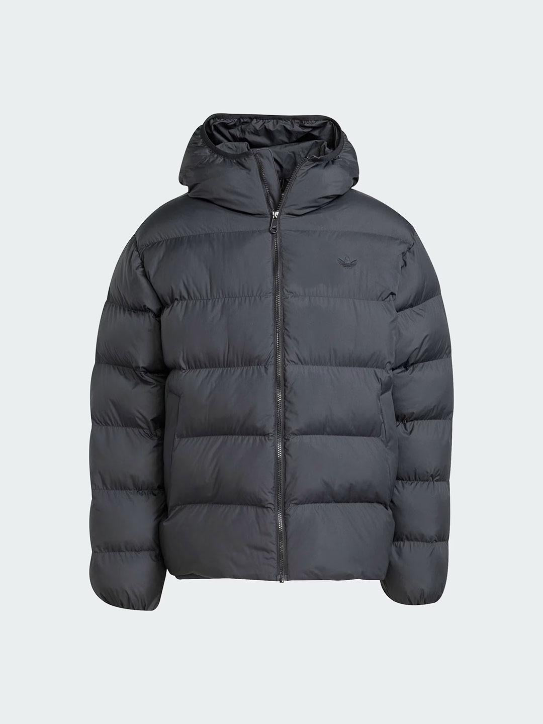 Adidas Hooded Puffer giubbino nero JX4123 NERO ADIDAS