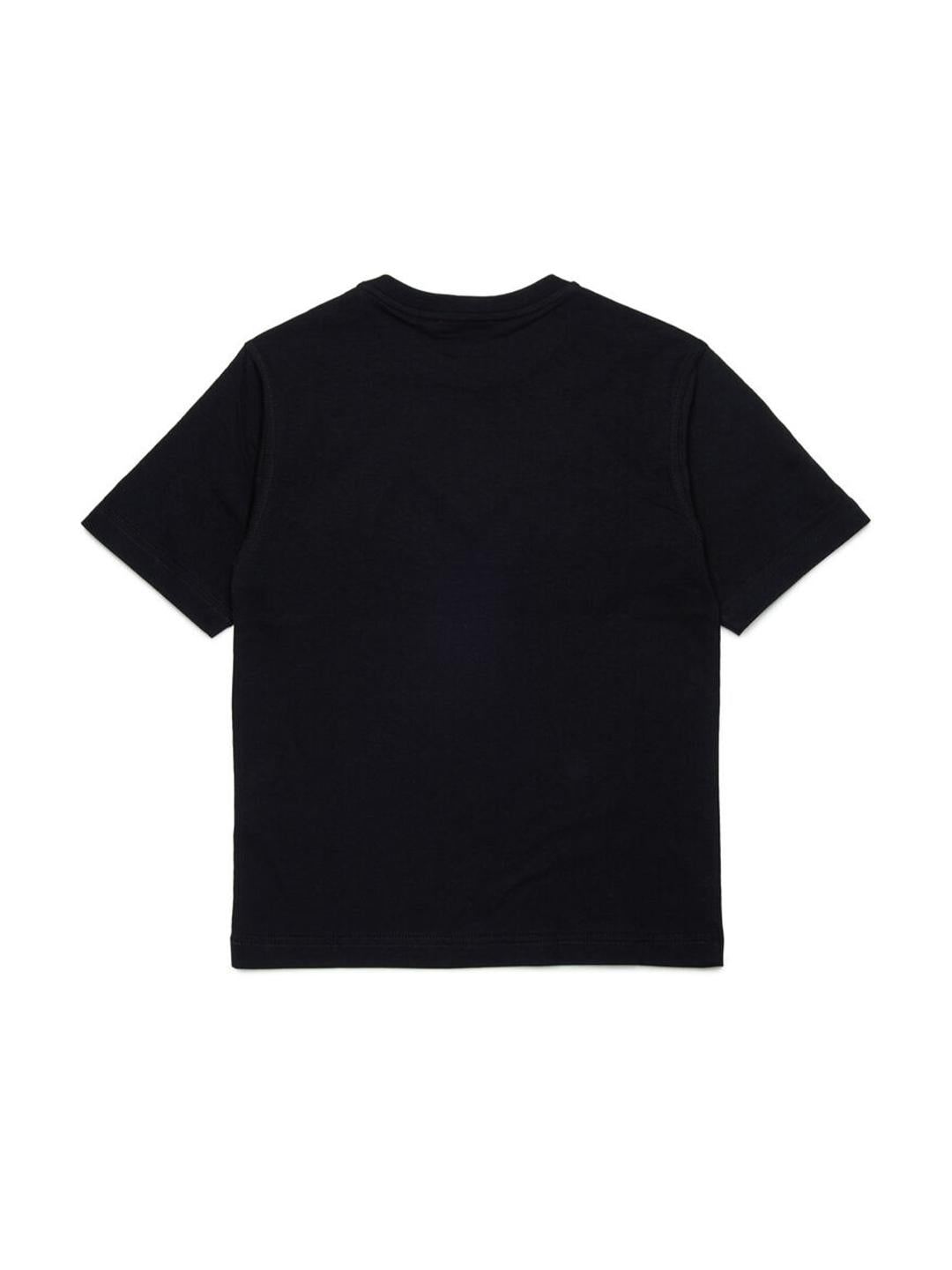 Diesel Tboxt Over t-shirt nero logata J02251 00YI9 NERO DIESEL