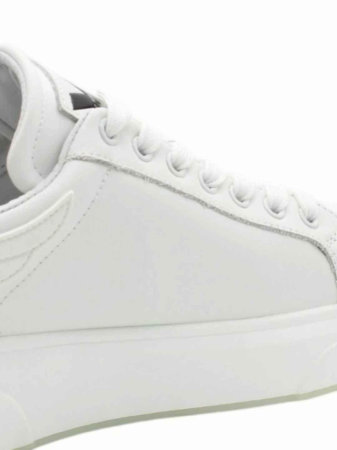 John Richmond 29103 CPA sneakers bianco con logo nero 29103 CP A BIANCO JOHN RICHMOND