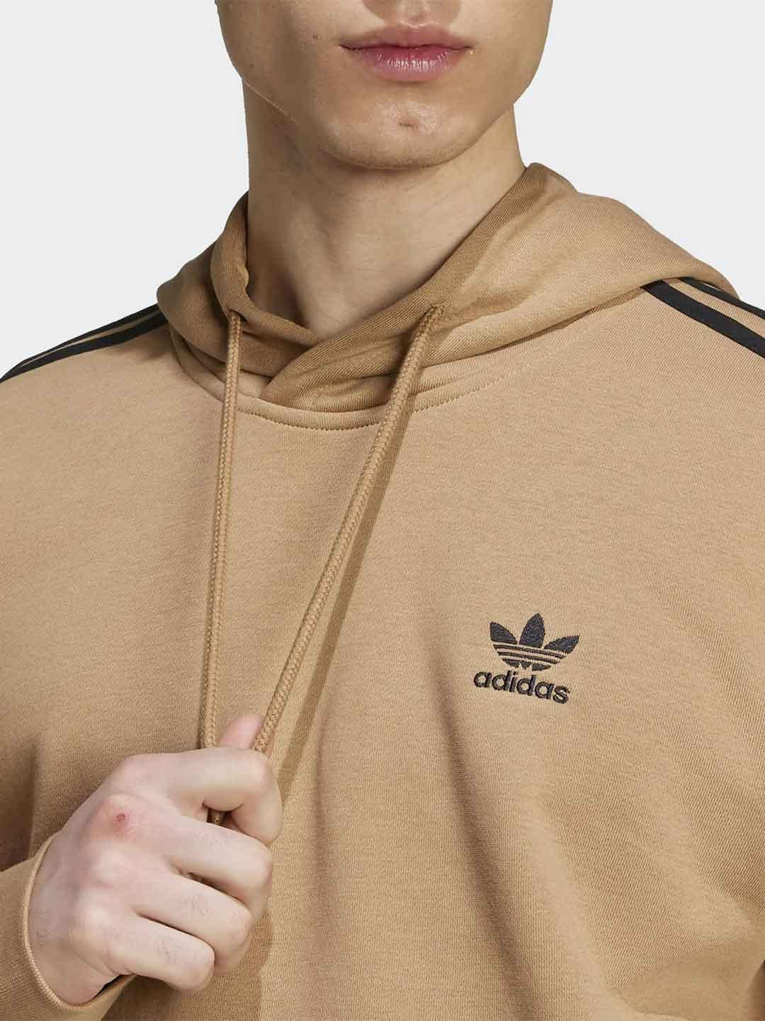 Adidas felpa cuoio con cappuccio JY1377 CUOIO ADIDAS
