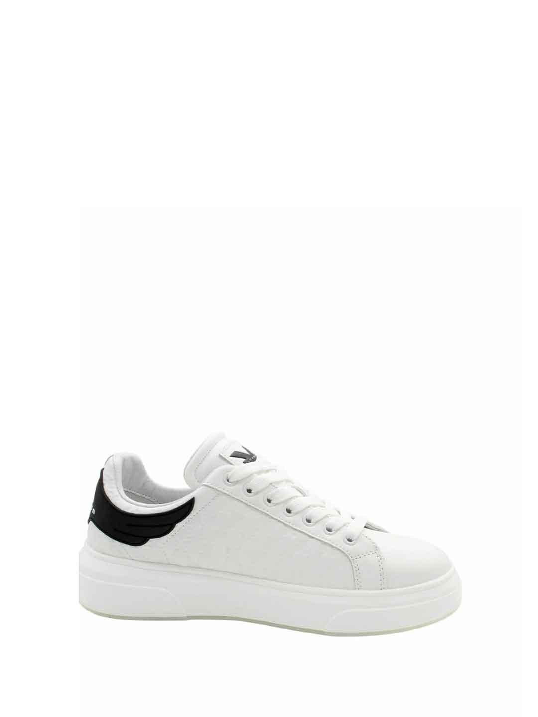 John Richmond 29105 CPA sneakers bianco con placca 29105 CP A BIANCO JOHN RICHMOND