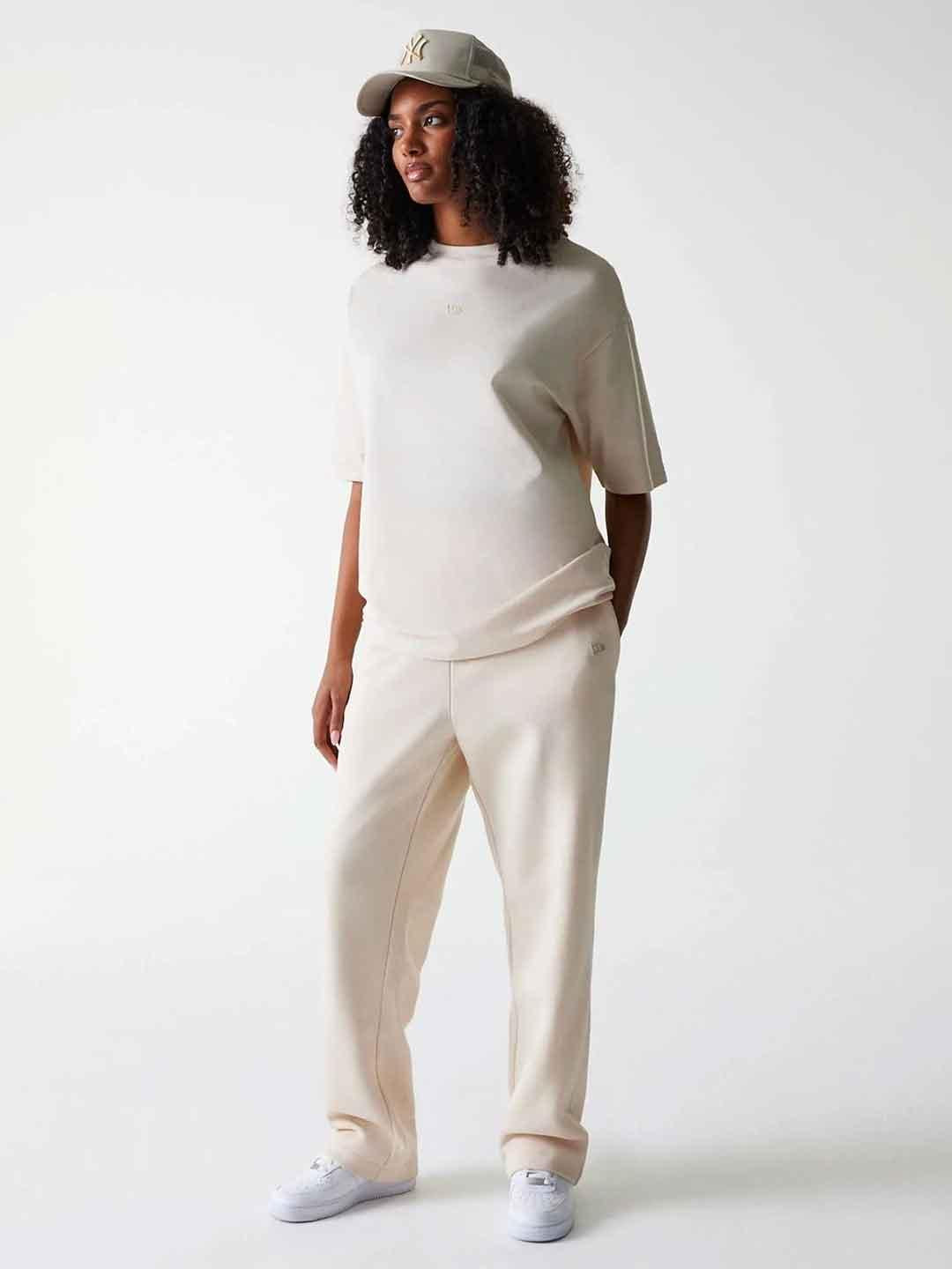 New Era pantalone panna 60684525 PANNA NEW ERA