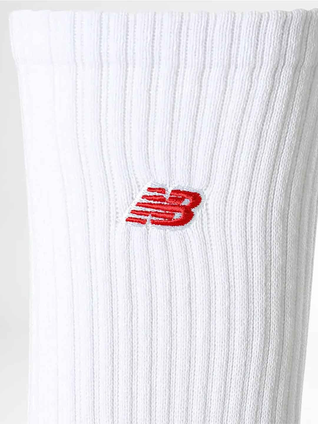 New balance calzini bianco set da 3 paia LAS33763 BIANCO NEW BALANCE