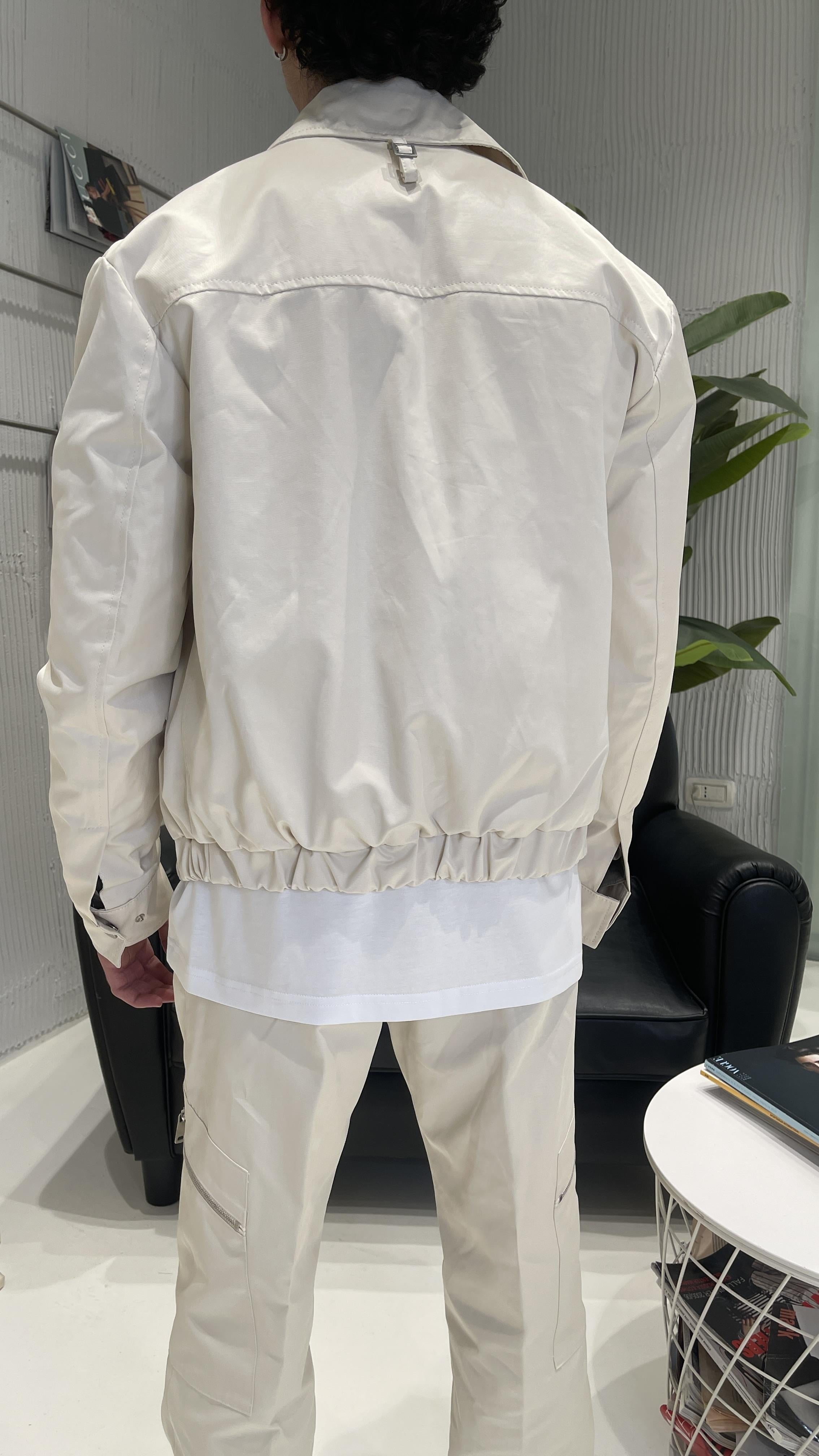 Pret A Porter giubbino panna con tasconi 80012 PANNA PRET A PORTER