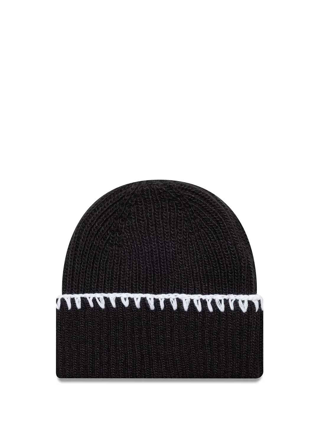 New Era cappello nero NY con logo bianco 60691290 NERO NEW ERA
