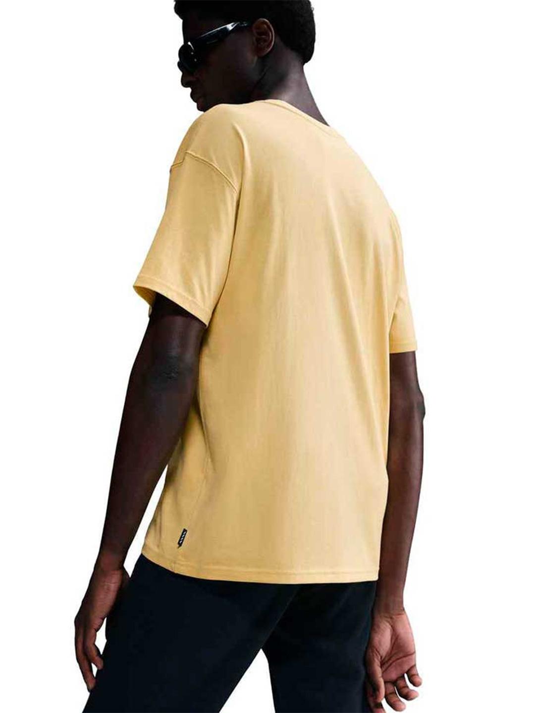 Nike t-shirt giallo ocra Air HJ0578-700 GIALLO NIKE