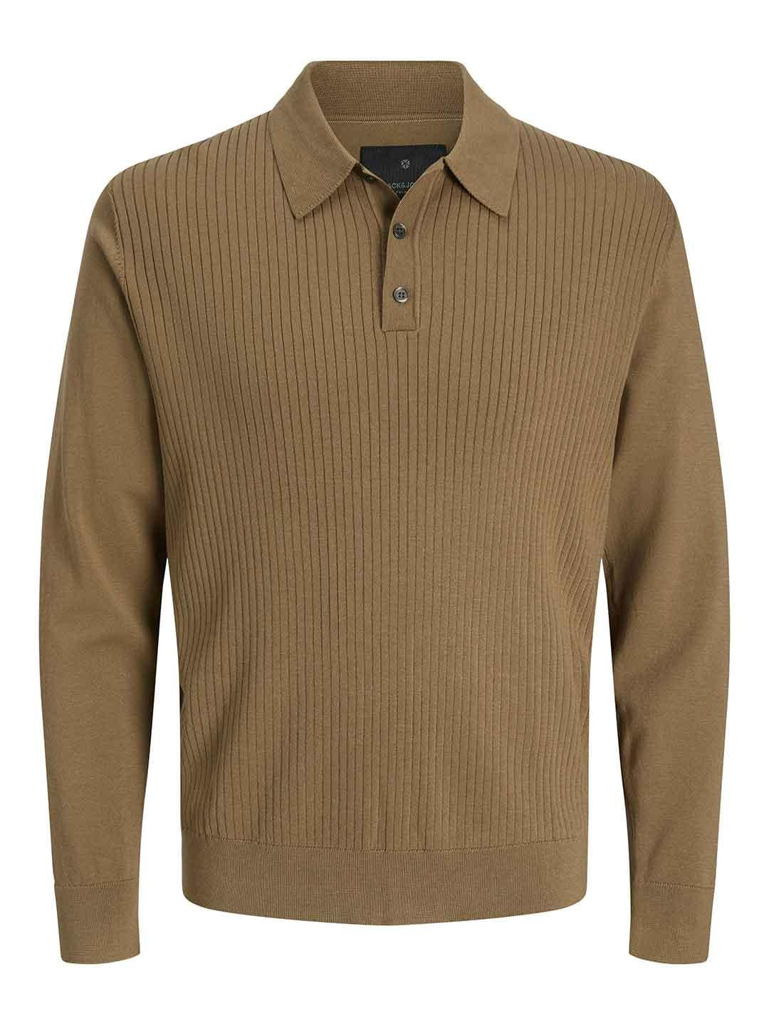 Jack & Jones polo beige 12283290 BEIGE JACK & JONES