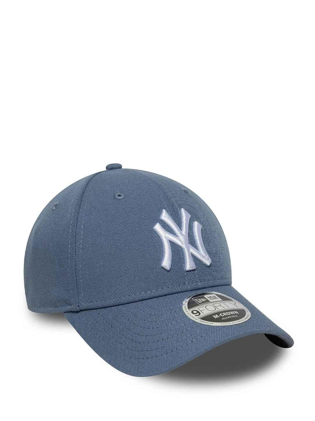 New Era 9FORTY cappello blu logo bianco 60691053 BLU NEW ERA