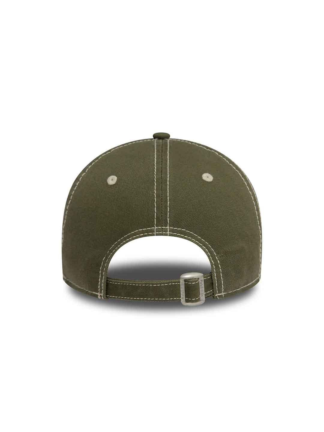 New Era 9Forty cappello verde militare con logo cucito 60565241 VERDE MILITARE NEW ERA