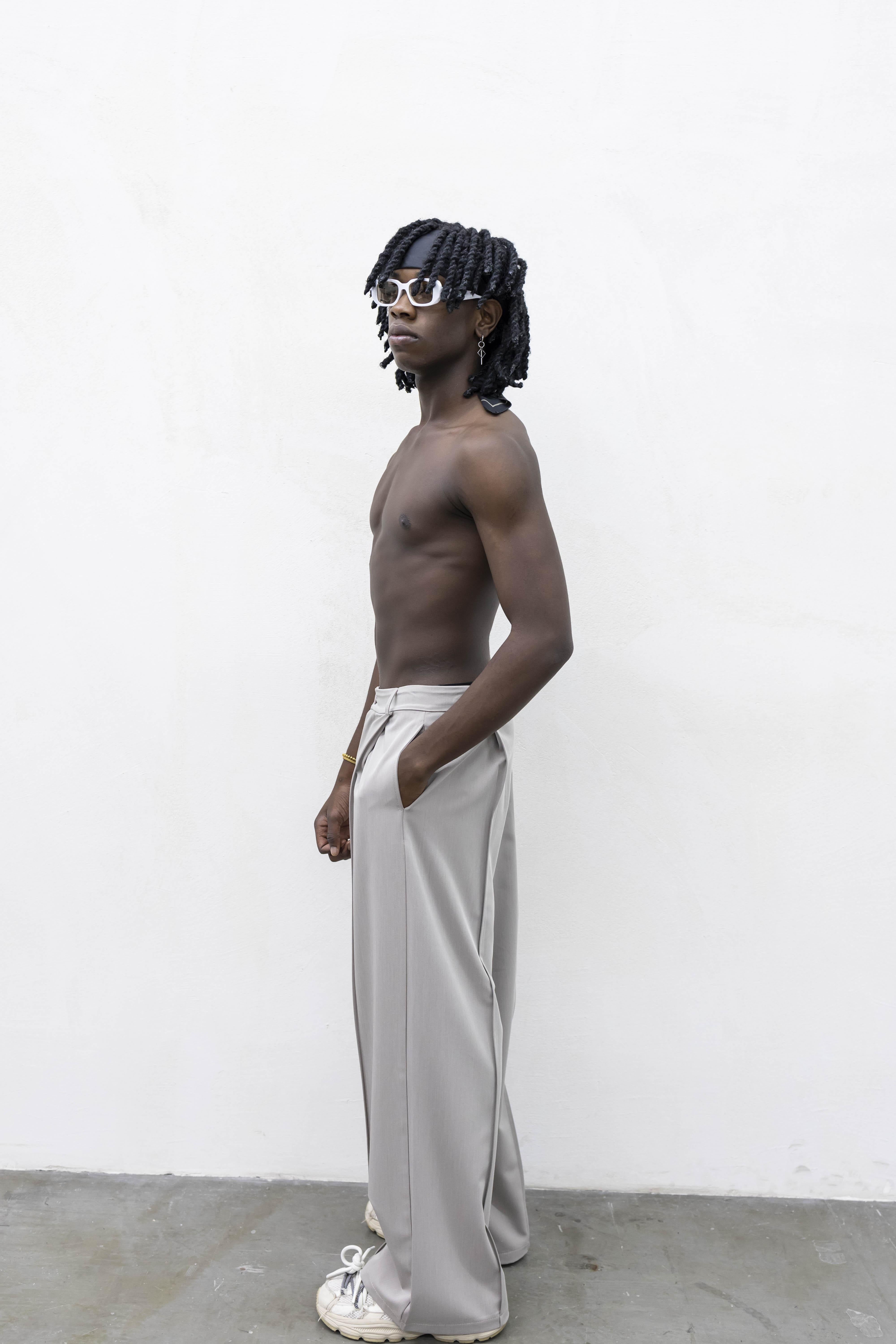 Present Day All Pinces pantaloni beige PRS019 BEIGE PRESENT DAY