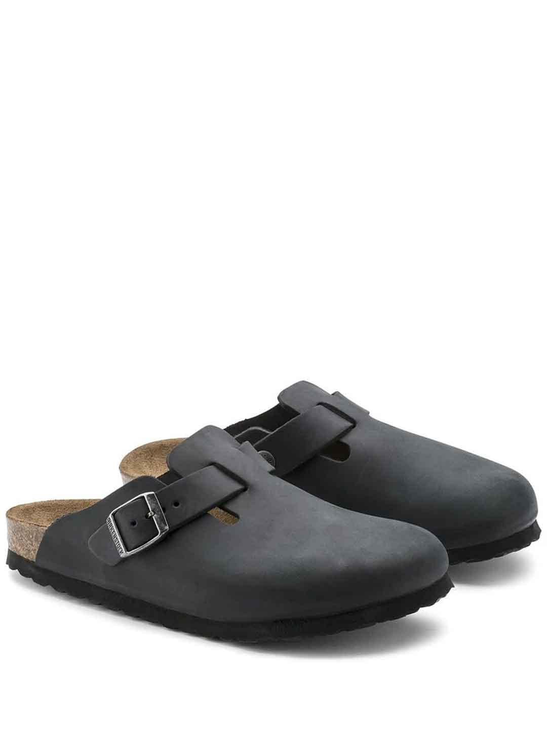 Birkenstock Boston sabot nero 0059463 NERO BIRKENSTOCK