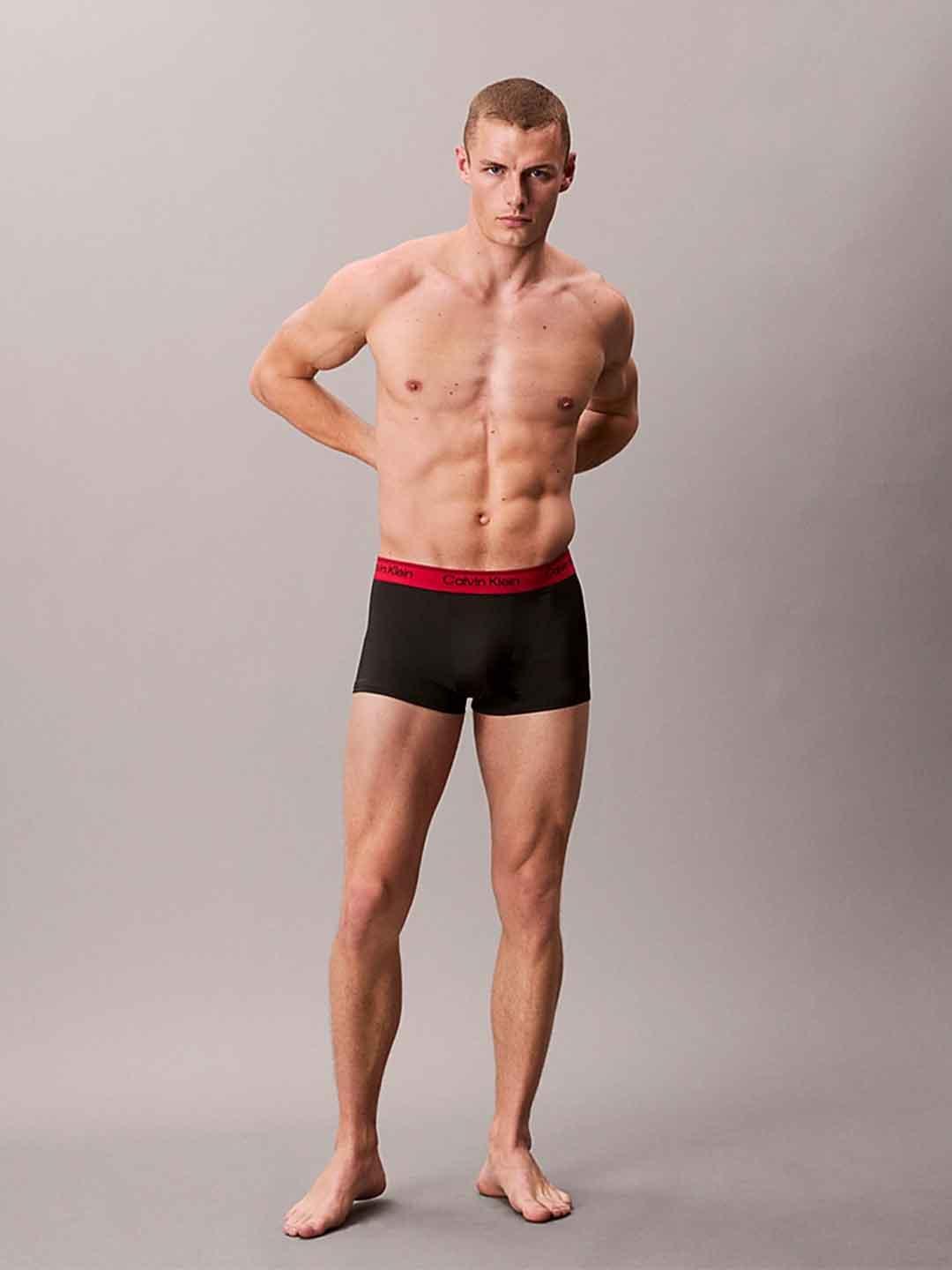 Calvin Klein slip rosso set da 3 pezzi LV00NB4409-0AZ ROSSO CALVIN KLEIN