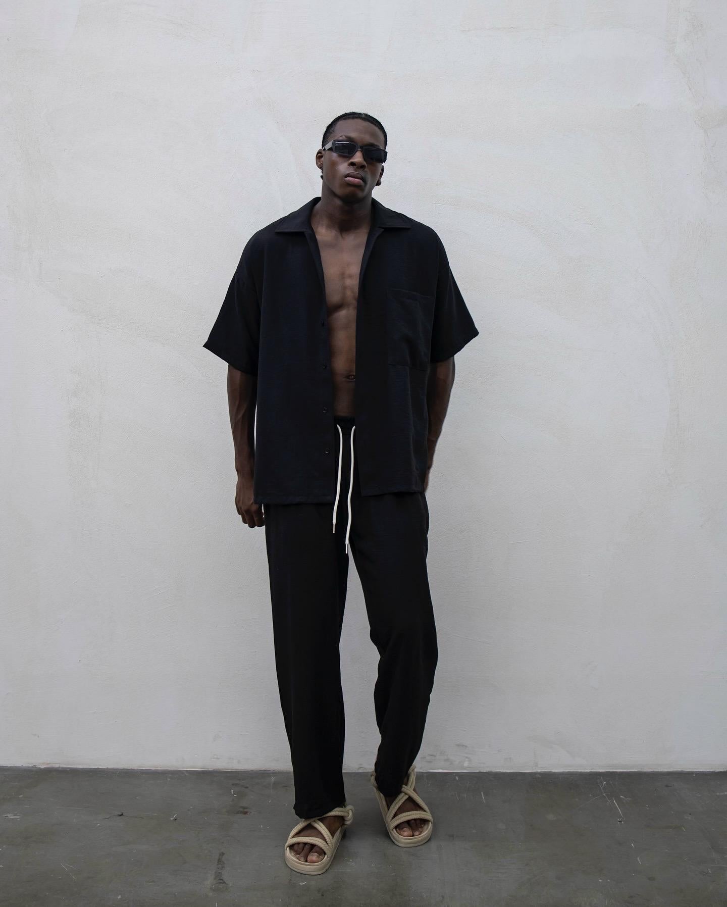 Tokyo Bagota' coordinato nero<BR/> TKN059 NERO TOKYO