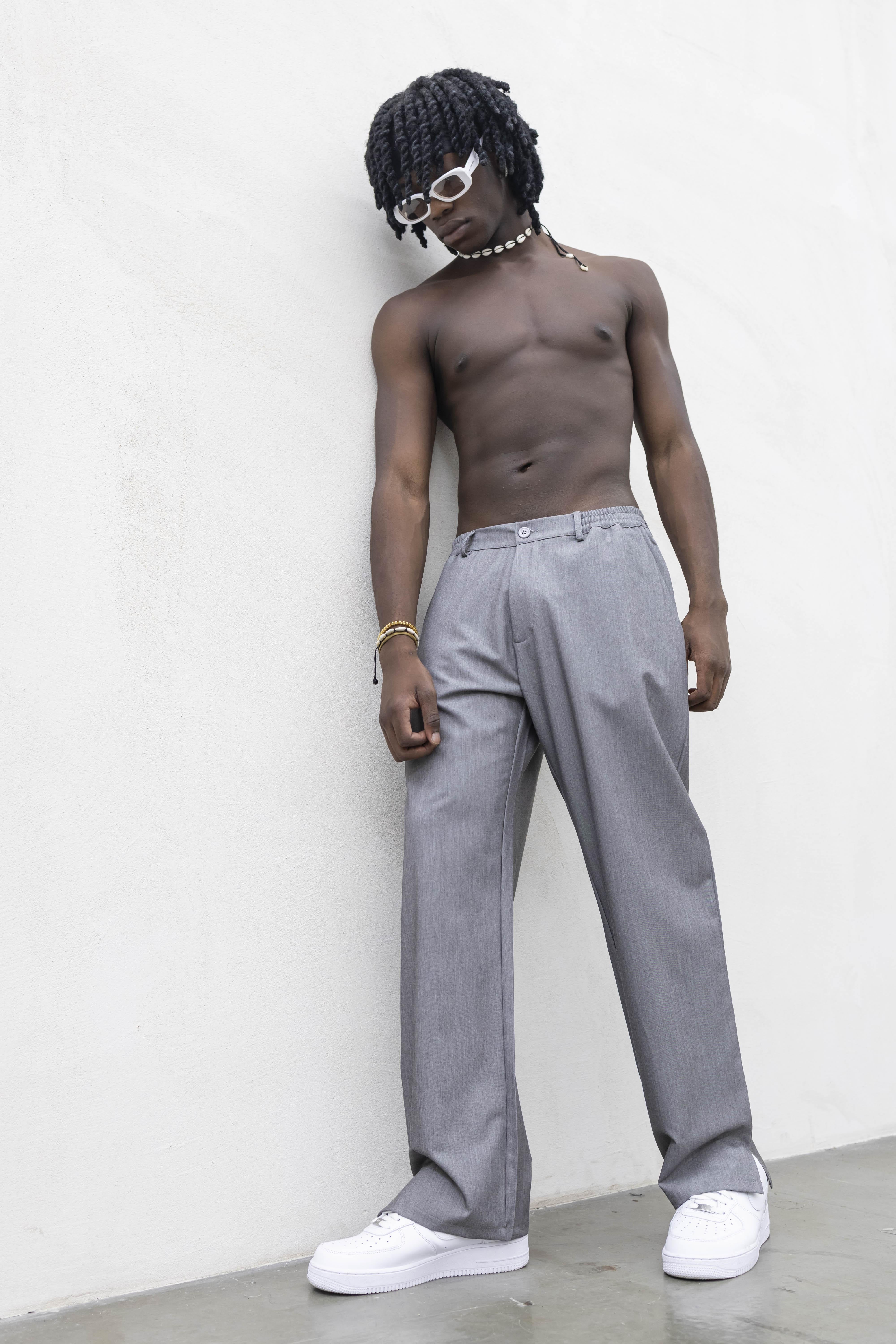 Tokyo pantaloni grigio simply con spacchetti TKO003 GRIGIO TOKYO