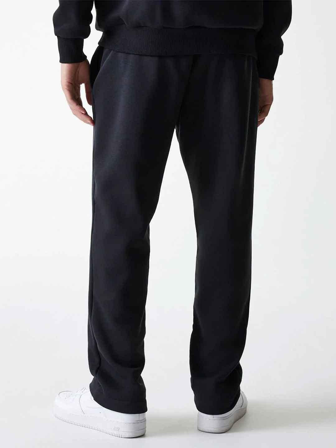 New Era pantaloni nero con logo nero 60580628 NERO NEW ERA
