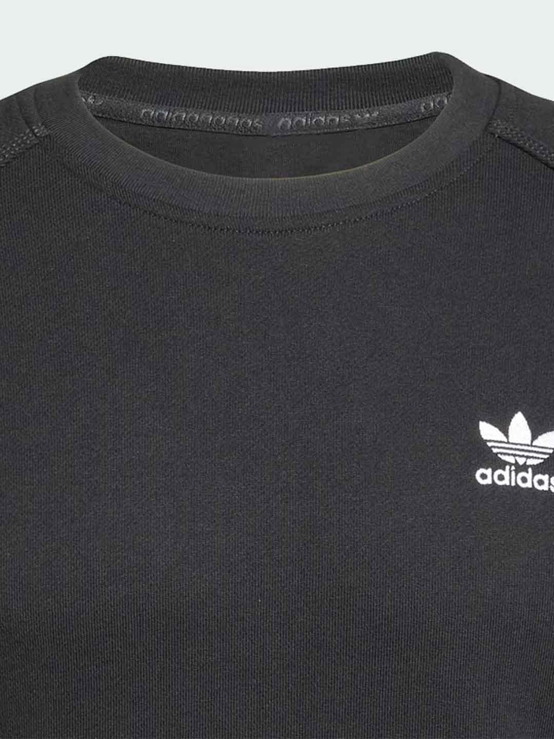 Adidas felpa nero girocollo JD2412 NERO ADIDAS