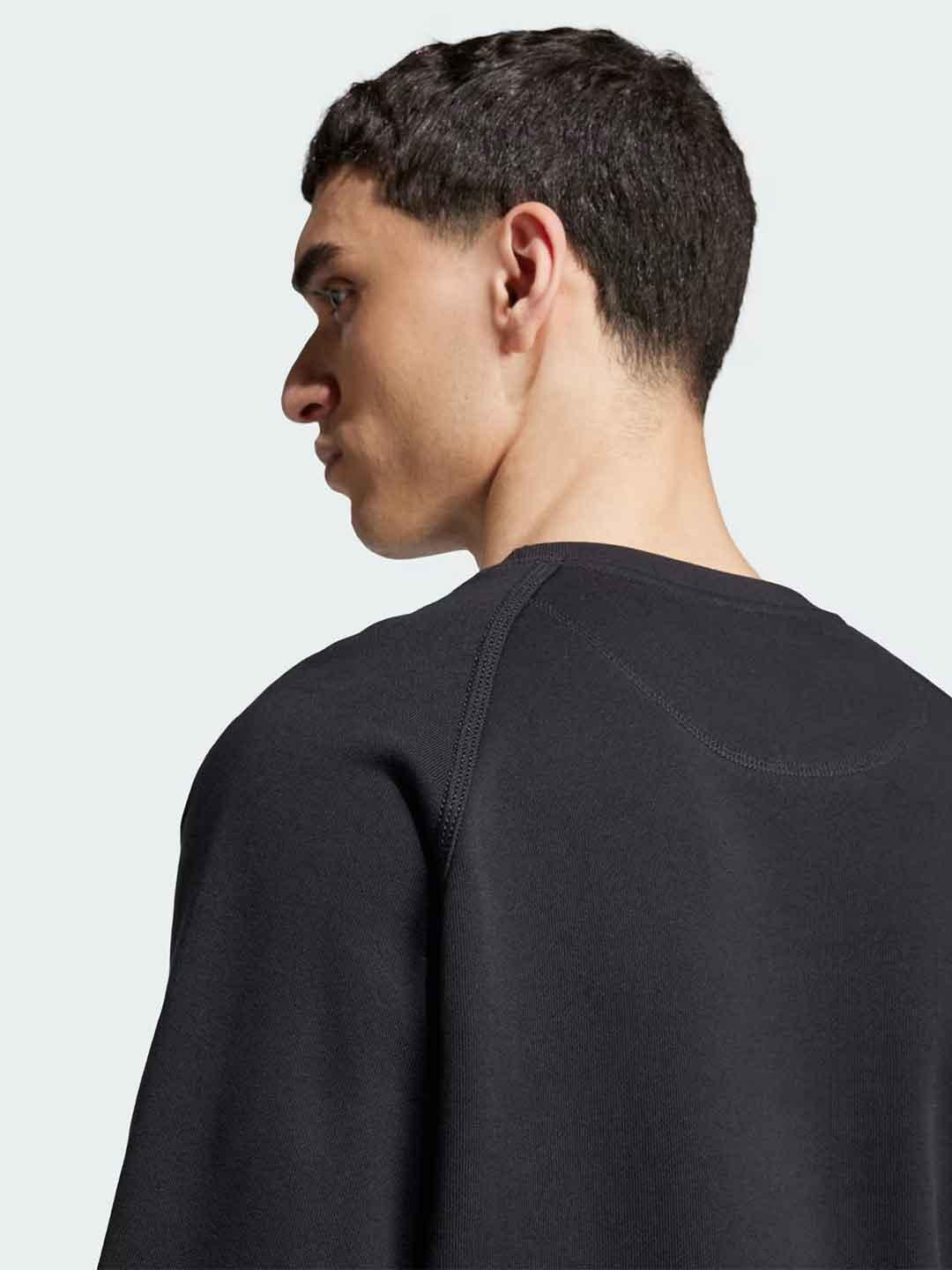 Adidas felpa nero girocollo JD2412 NERO ADIDAS