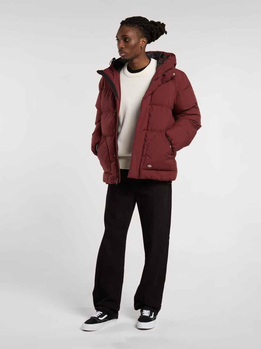 Dickies Eagleville giubbino bordeaux DK0A87OHL161 BORDEAUX DICKIES