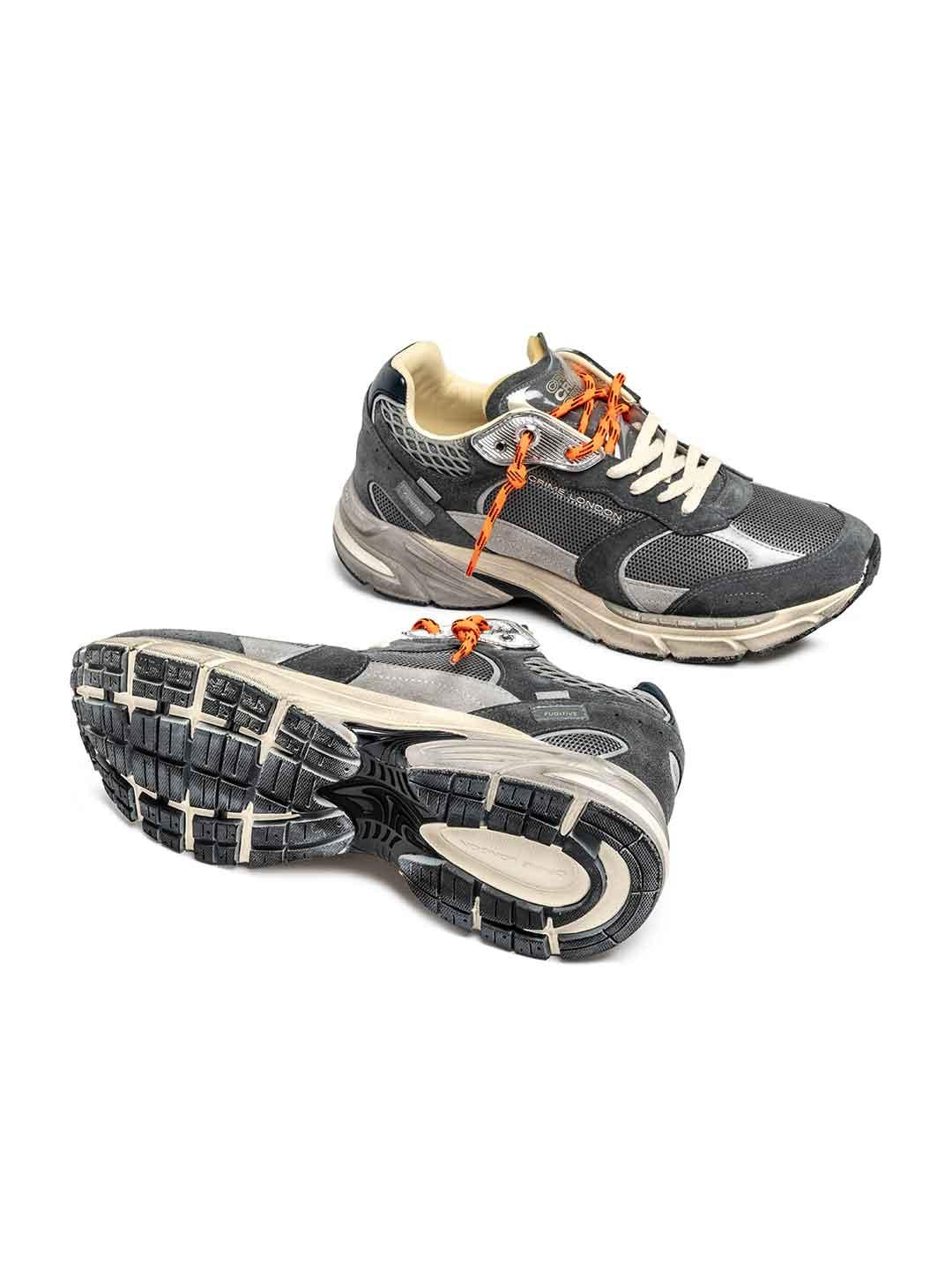 Crime Fugitive 9094 sneakers grigio running 11302 GRIGIO CRIME