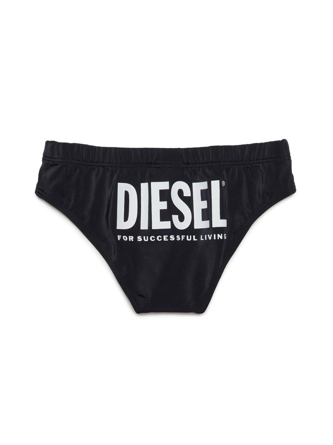 Diesel Milvo costume kids nero slip con grafica J01858 KYAG8 NERO DIESEL