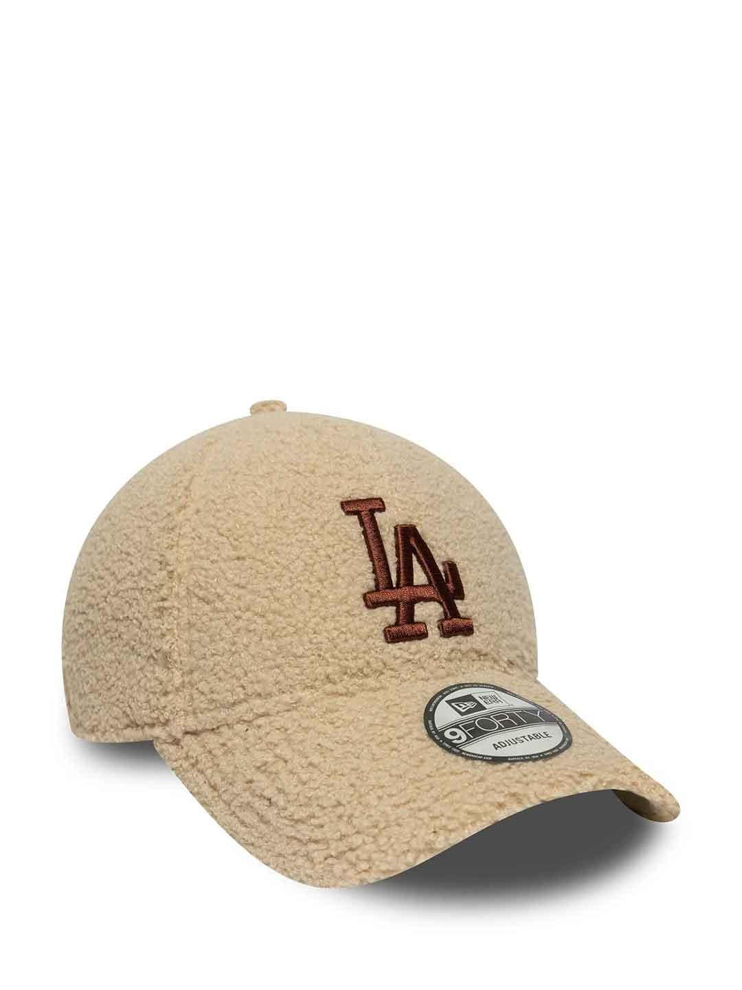 New Era 9FORTY cappello beige LA in teddy 60691229 BEIGE NEW ERA