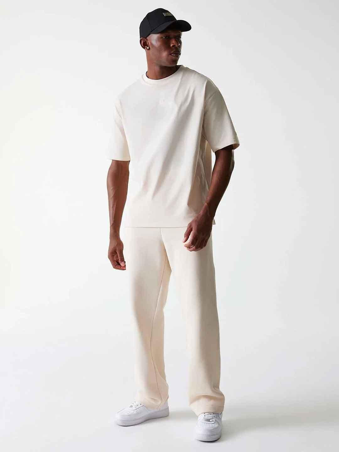 New Era pantalone panna 60684525 PANNA NEW ERA