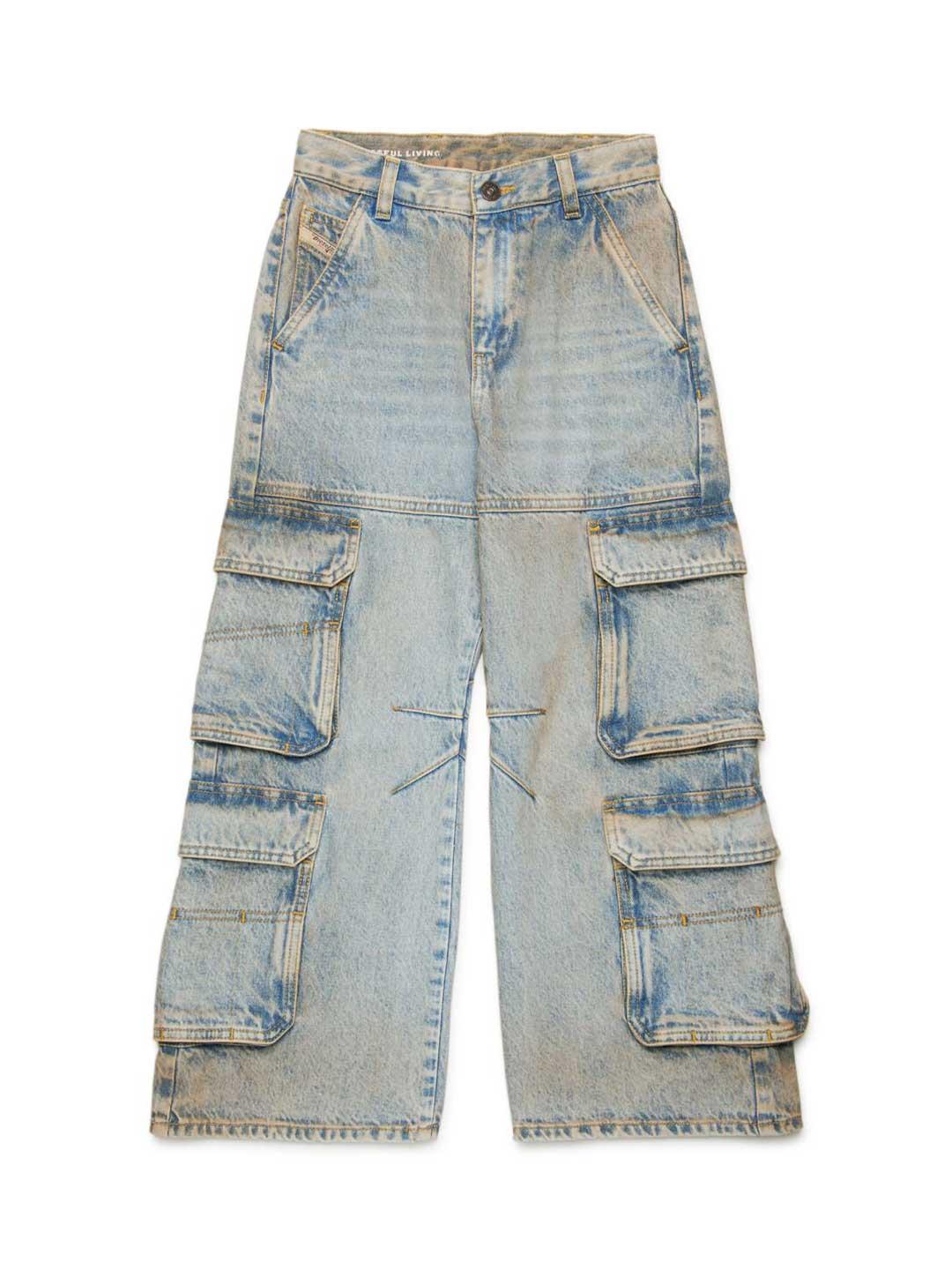 Diesel D-Argjx jeans cargo J02164 KXBNF JEANS DIESEL