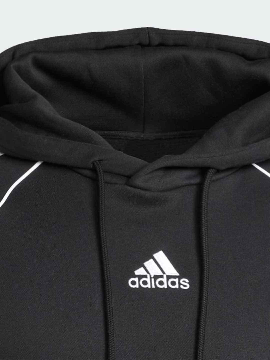 Adidas Adicolor felpa nero con cappuccio JY6394 NERO ADIDAS