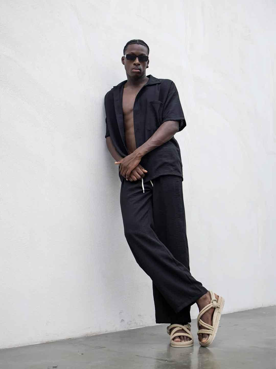 Tokyo Bagota' coordinato nero<BR/> TKN059 NERO TOKYO