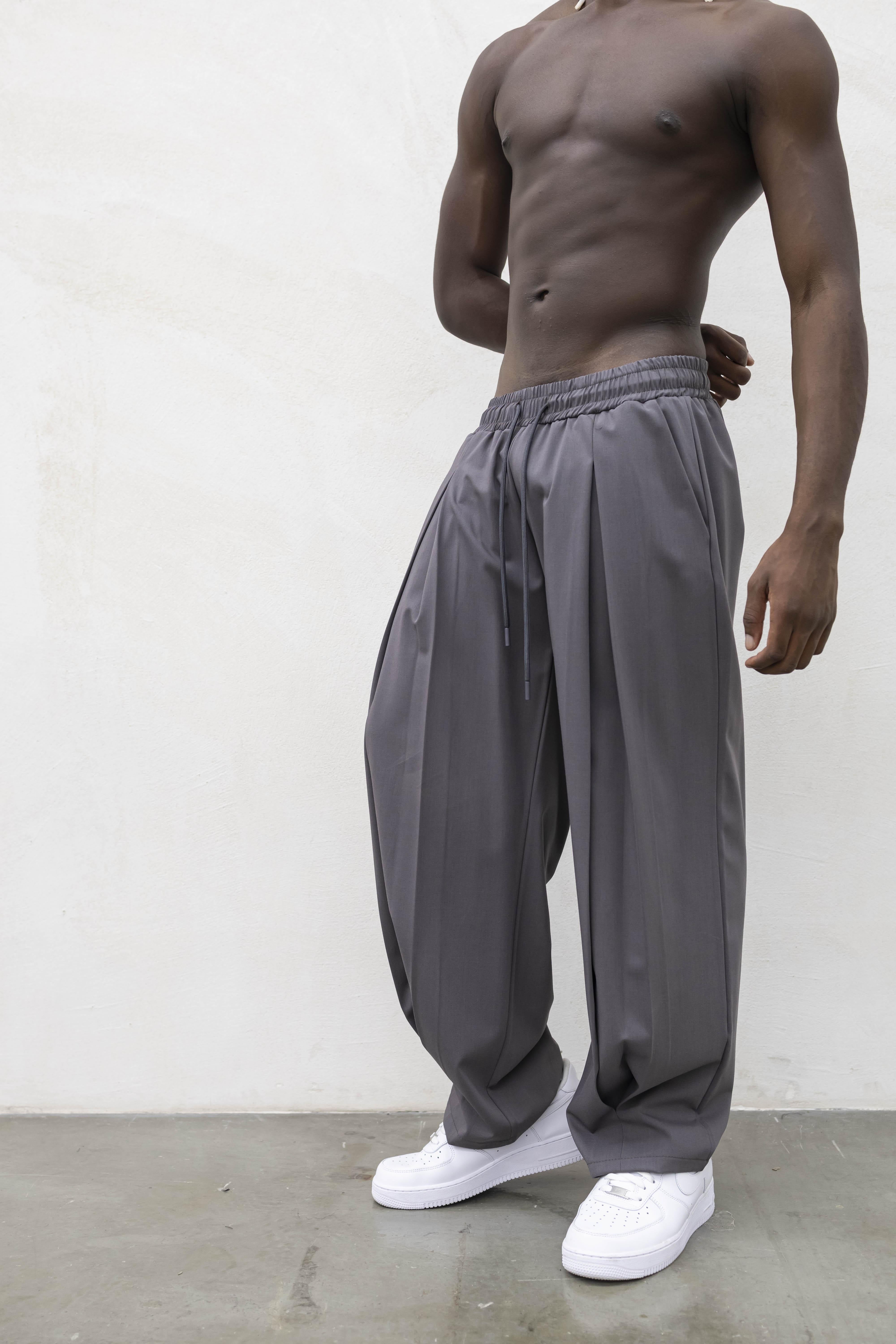 Tokyo pantaloni grigio con deep pences TKO004 GRIGIO TOKYO