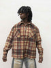 Present Day camicia rosso a righe