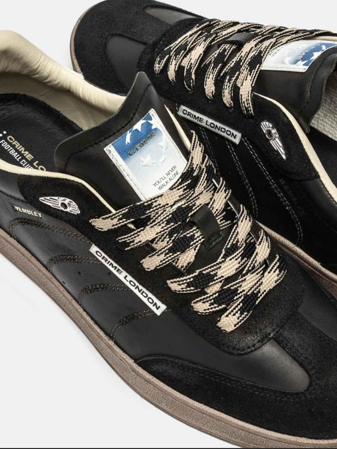 Crime Wembley sneakers nero 11252 NERO CRIME