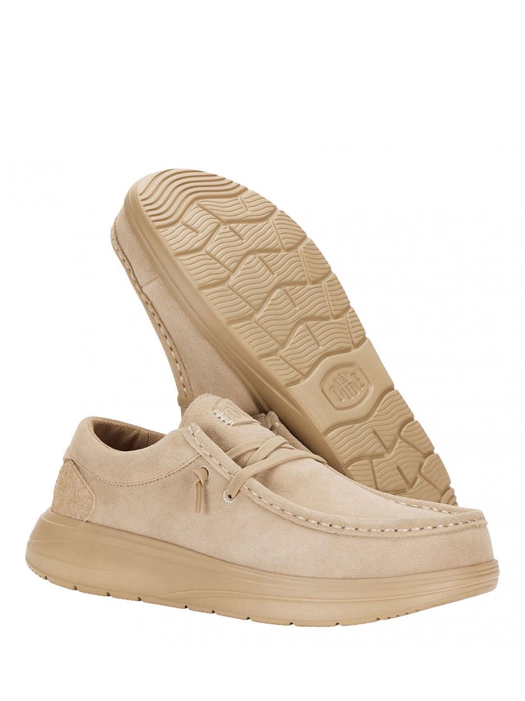 Hey Dude Wally sneakers beige 41975 BEIGE HEY DUDE