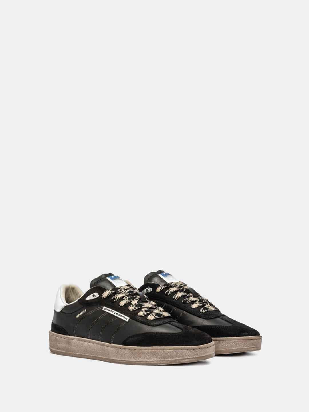 Crime Wembley sneakers nero 11252 NERO CRIME