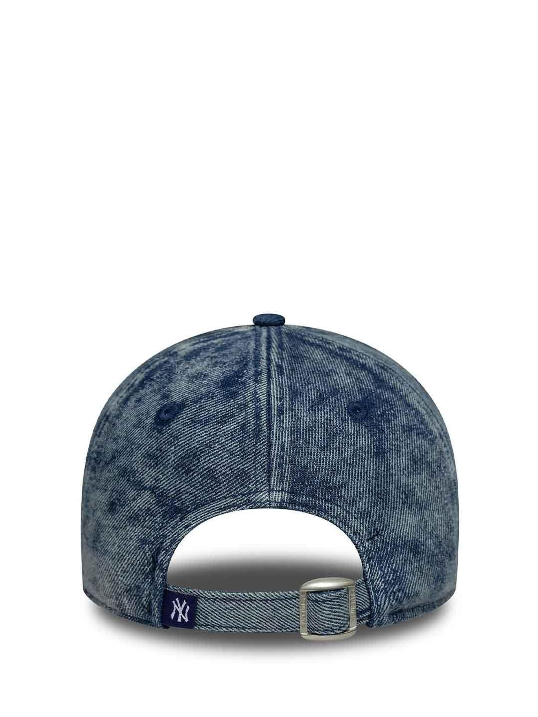 New Era 9TWENTY cappello blu in denim 60691320 BLU NEW ERA